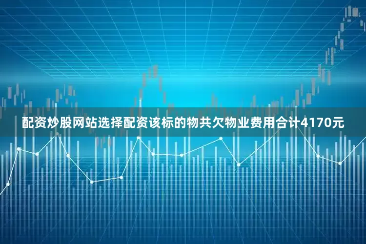 配资炒股网站选择配资该标的物共欠物业费用合计4170元